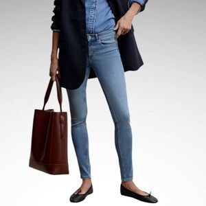 Mango Jeans Bianca Lowrise Skinny Jeans, Size 2